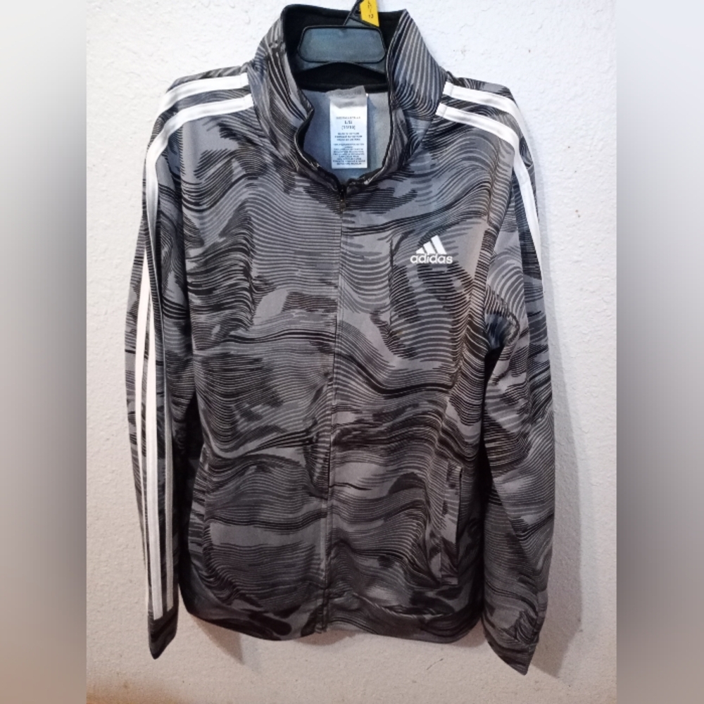 Boys Adidas Matching Jacket and Pants set Size L or 14/16 Never worn!
